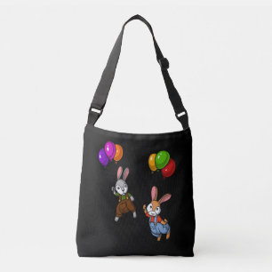 Sac Ajustable Ballons de lapins mignons