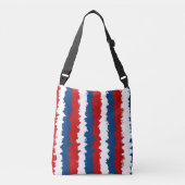 Sac Ajustable Bande Cool rouge, blanc et bleu (Devant)