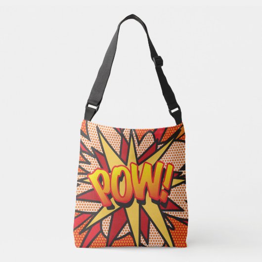 Sac Ajustable Bande dessinée Pop Art ZAP! POW ! (Devant)