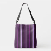 Sac Ajustable Bandes Abstraites violettes et roses (Dos)