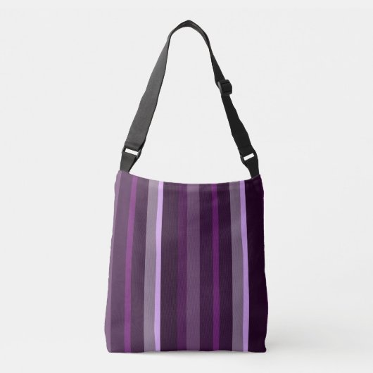 Sac Ajustable Bandes Abstraites violettes et roses (Devant)