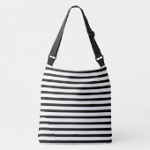 Sac Ajustable Bandes noires et blanches (Devant)