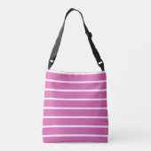 Sac Ajustable Bandes roses et blanches (Dos)