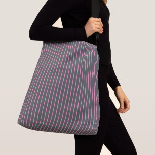 Sac Ajustable Bandes roses et gris