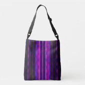 Sac Ajustable Bandes violettes brillantes (Dos)