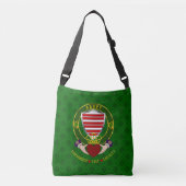 Sac Ajustable Barry Irish Shield & Claddagh (Devant)