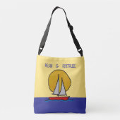 Sac Ajustable Bateau à voile au soleil (Dos)