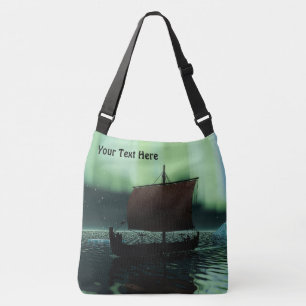 Sac Ajustable Bateau Viking Sous Lumière Du Nord