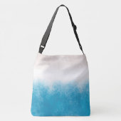 Sac Ajustable Beach Waves Blue Waters avec texte personnalisé (Dos)