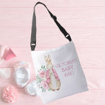 Sac Ajustable Beatrix Potter Lapin Lapin Lapin Rose Baby<br><div class="desc">Petit lapin lapin lapin beatrix Potter doux avec de jolies fleurs roses. Parfait pour un sac bébé à fourre-tout tous les besoins pour un après-midi ou un voyage dans une maison de soins. Juste adorable. 100% de satisfaction client avec "Zazzle"</div>