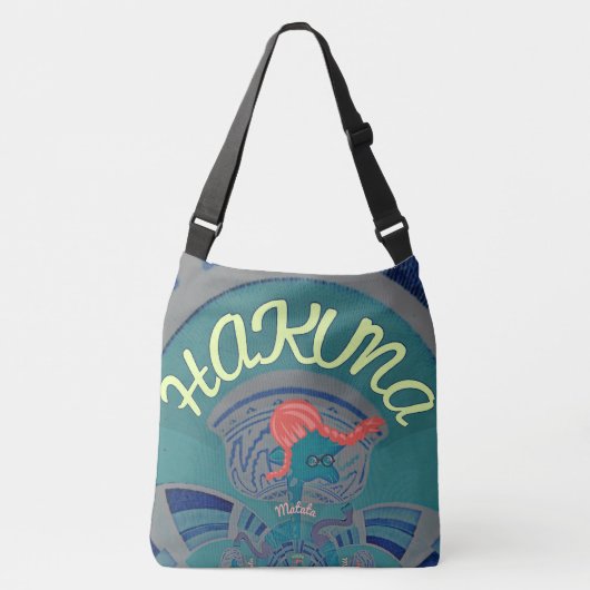 Sac Ajustable Beau design Hakuna Matata Body blue design (Devant)