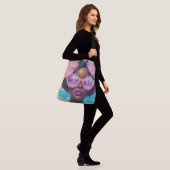 Sac Ajustable Beauté tropicale dans les tons roses (Sur le modèle)