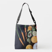 Sac Ajustable Beaux Fruits Et Légumes (Dos)