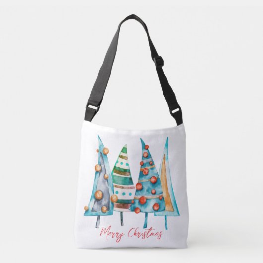 Sac Ajustable Bébé Doodle arbres de Noël (Devant)