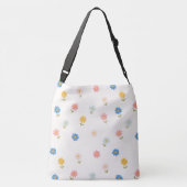 Sac Ajustable Bébé Fleur Rétro Pastel (Dos)