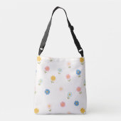 Sac Ajustable Bébé Fleur Rétro Pastel (Dos)