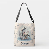 Sac Ajustable Bébé phoque mignon avec chapeau et écharpe de mari (Dos)