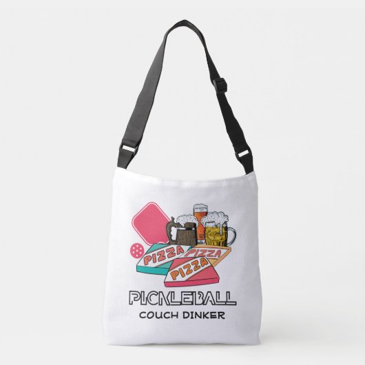 Sac Ajustable Beer Pizza Canapé Dinker PICKLEBALL (Devant)