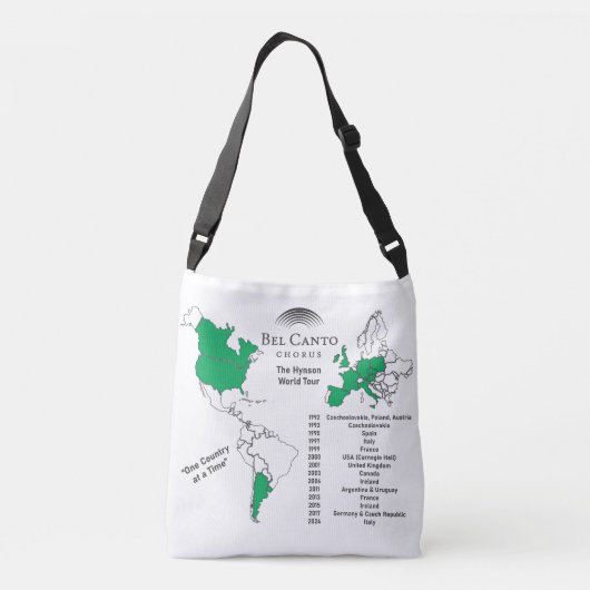 Sac Ajustable Bel Canto Italie Tour Fourre-tout (Dos)