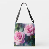Sac Ajustable Belle aquarelle moderne Collection Roses roses ros (Dos)