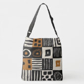 Sac Ajustable Belle boue en tissu africain Impression (Dos)