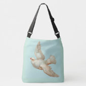 Sac Ajustable belle colombe blanche (Devant)