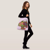 Sac Ajustable belle impression de panier de fruits victoriens (Sur le modèle)