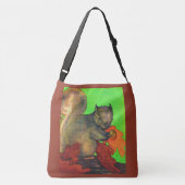 Sac Ajustable belle impression d'écureuil (Dos)