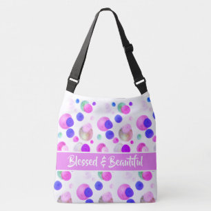 Sac Ajustable Bénie Et Beaux Points Amusants De Pink Blues
