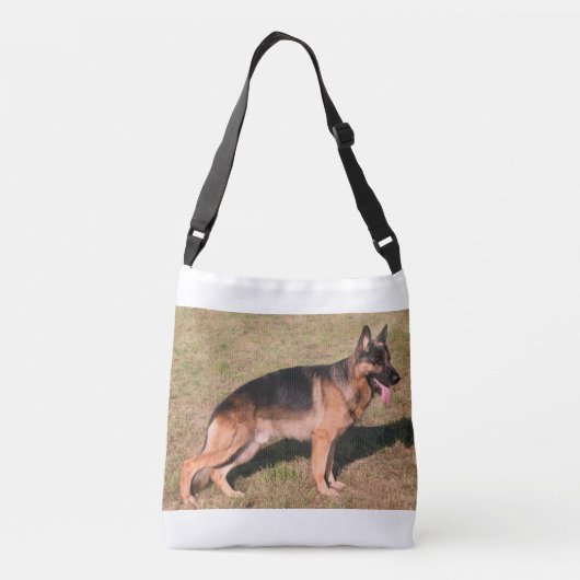 Sac Ajustable berger allemand noir et feu complet (Dos)