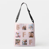 Sac Ajustable Best Friends rose or blush photo collage (Dos)
