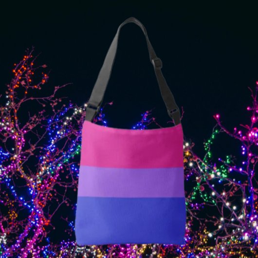 Sac Ajustable Bi Pride Cross-Body Companion
