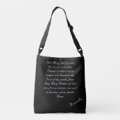Sac Ajustable Bienheureuse mère personnalisée (Dos)