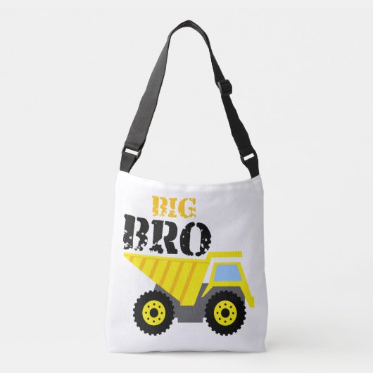 Sac Ajustable Big Bro Construction Camion à vidange jaune (Devant)
