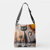 Sac Ajustable Big Cat Little Chat Halloween Fourre-tout