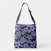 SAC AJUSTABLE BIKINI ROSE (NOIR//LAVENDER) (Dos)