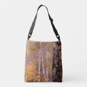 Sac Ajustable Birch Forrest Autumn Photo Budget Fourre-tout (Dos)
