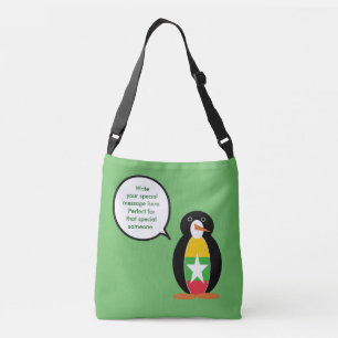 Sac Ajustable Birmanie Myanmar Pingouin parlant Personnalisé