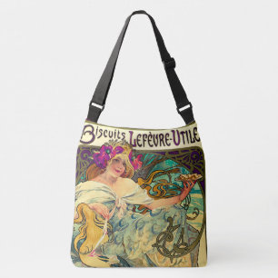 Sac Ajustable Biscuits Lefevre-Utile par Alphonse Mucha (1896)