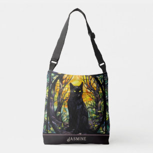 Sac Ajustable Black Cat Vitrail jaune