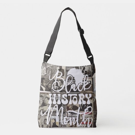 Sac Ajustable Black histoire mois Fourre-tout (Devant)