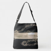 Sac Ajustable Black Infiniment béni Crossbody fourre-tout (Dos)