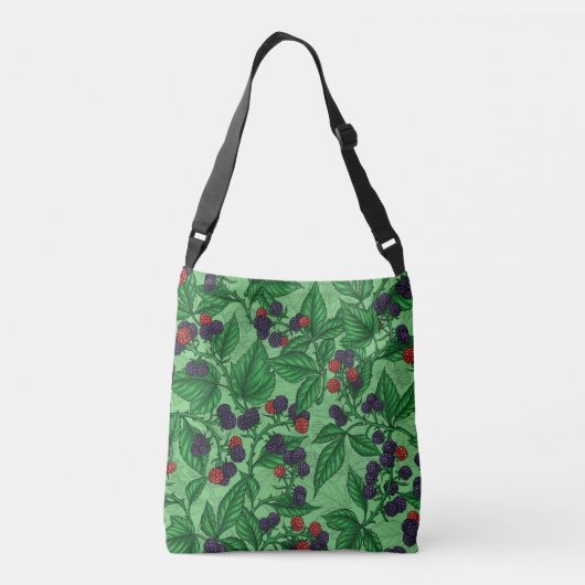 Sac Ajustable Blackberry en vert (Dos)