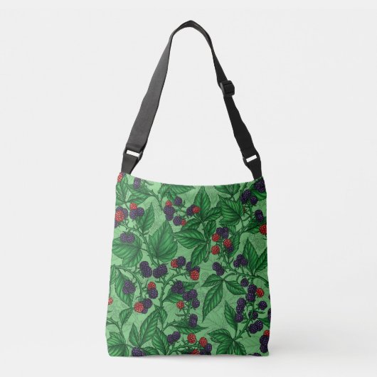 Sac Ajustable Blackberry en vert (Devant)