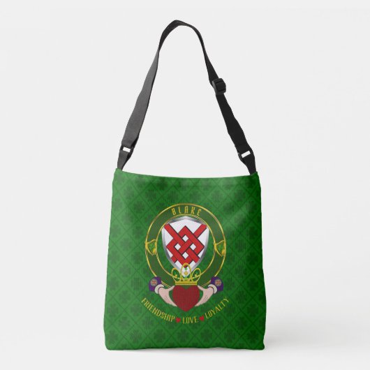 Sac Ajustable Blake Irish Shield & Claddagh (Dos)