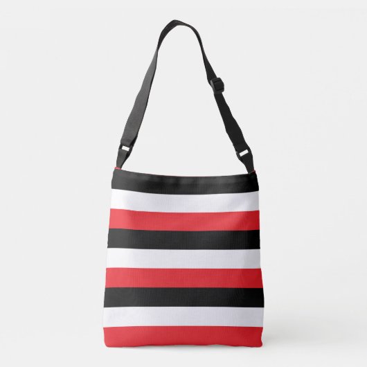 Sac Ajustable Blancs noirs rouges (Dos)