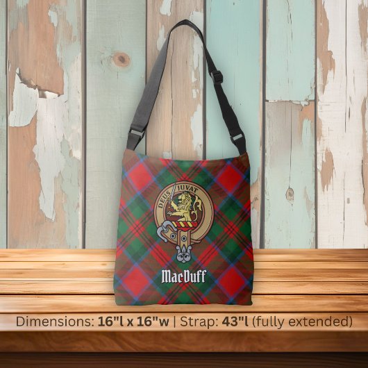 Sac Ajustable Blason du clan MacDuff sur tartan