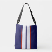 Sac Ajustable Bleu, blanc et rouge Classy (Devant)