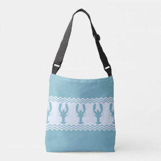 Sac Ajustable Bleu Côtier Bandes de Homard