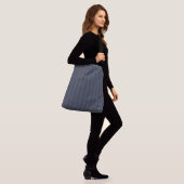 Sac Ajustable Bleu de marine moderne et plum rayé (Sur le modèle)
